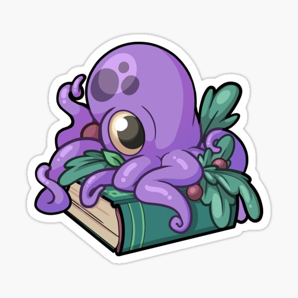 Artikel-Vorschau von Nettes Eldritch-Buchmonster, designt und verkauft von AnomaLace.