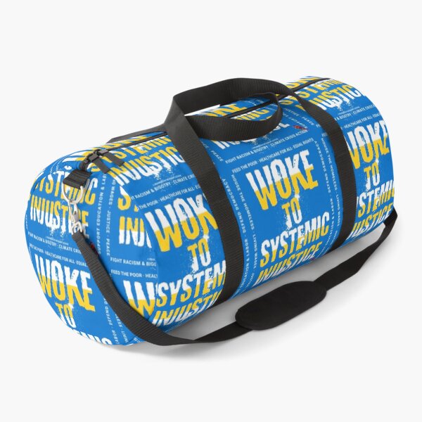 Item preview, PMD00776 Progressive Movement Designs Woke to Systemic Injustice shows you are woke and support progressive goals for progressive Democrats Independents and Bernie Sanders supporters designed and sold by ProgressiveLeft.