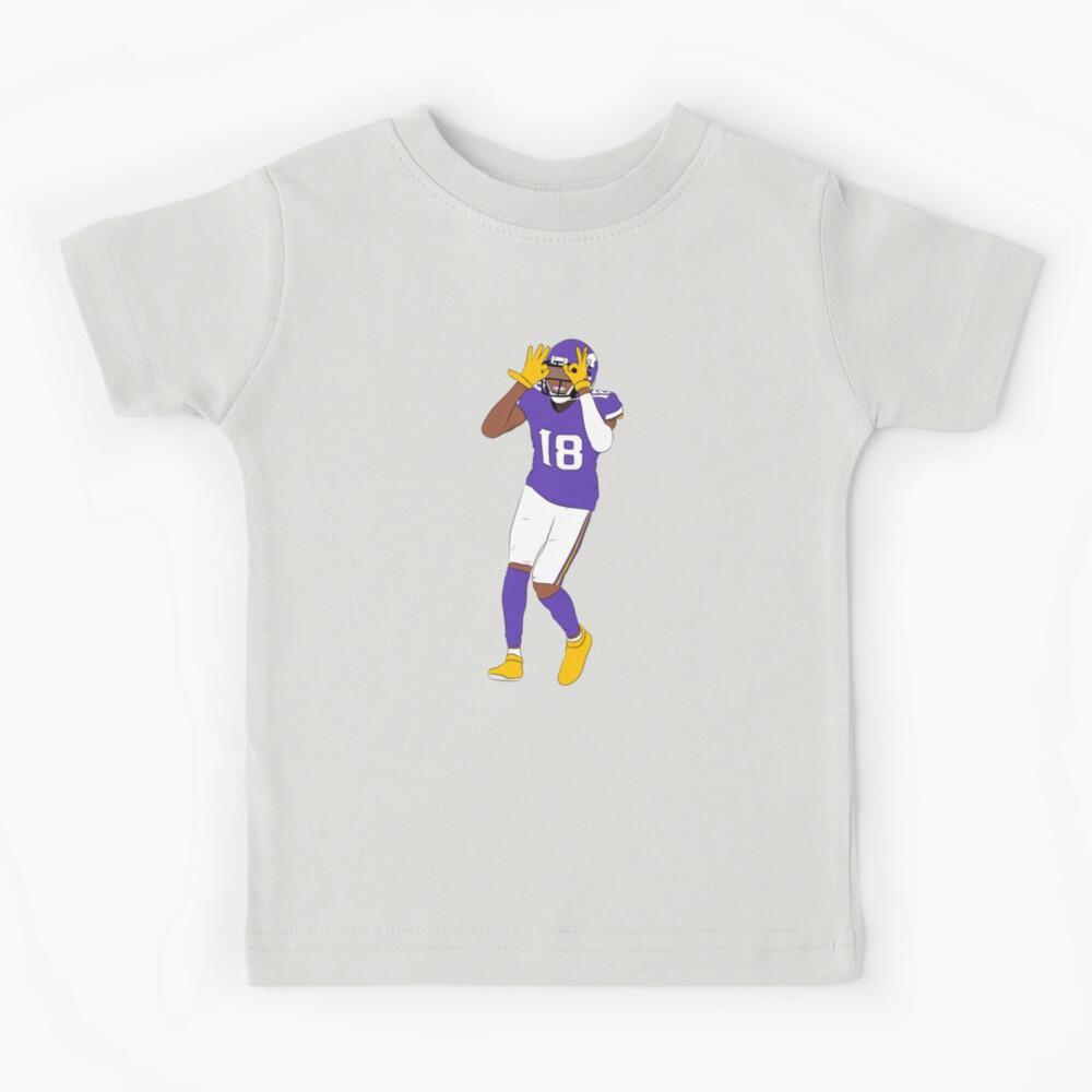 Juantamad Justin Jefferson Griddy Kids T-Shirt