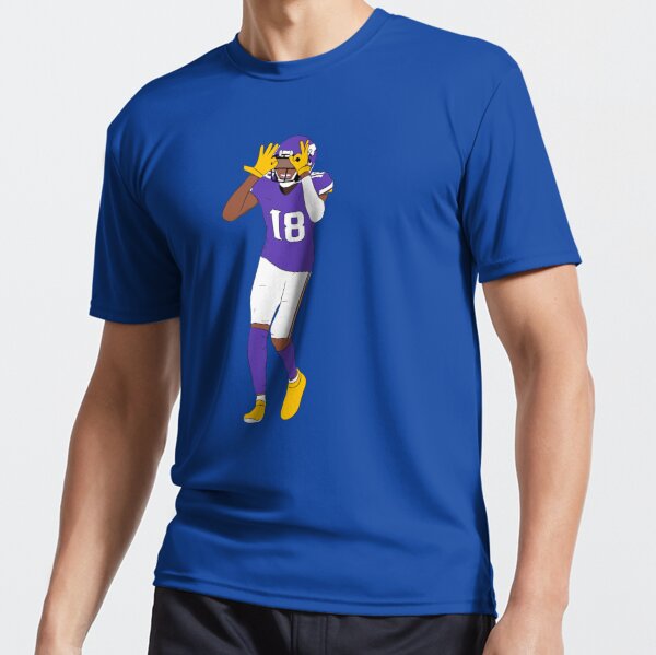 Justin Jefferson Griddy design Active T-Shirt for Sale by originalnickb