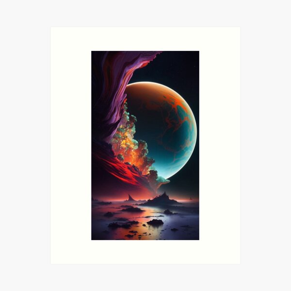 Item preview, Exotic Alien World designed and sold by Zestpond.