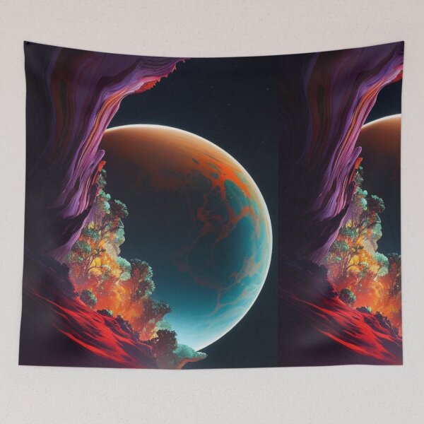 Item preview, Exotic Alien World designed and sold by Zestpond.