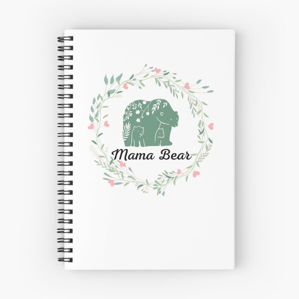 Item preview, Mama Bear Graphic Design with Delicate Wreath designed and sold by Willow65625.