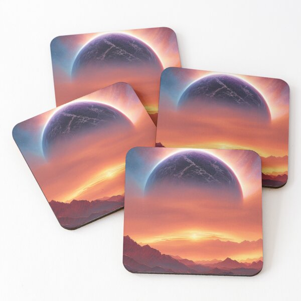 Item preview, Alien Planet Mountains designed and sold by Zestpond.