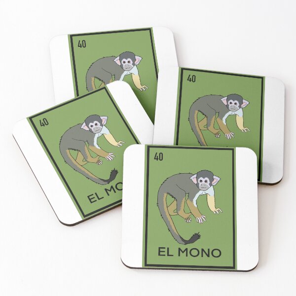 Item preview, 40 El mono, the monkey, loteria card animal loteria  designed and sold by DarbyHunterArt.