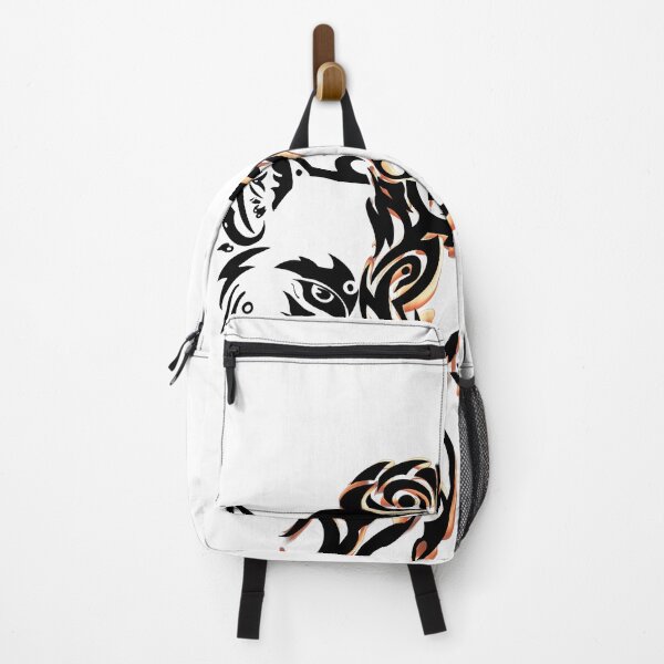 Item preview, Wolf Essential with rose. Tattoo style. designed and sold by BIEZAART.