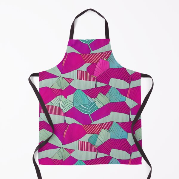 Item preview, Abstract Pink Leaf Mosaic designed and sold by calibrit.