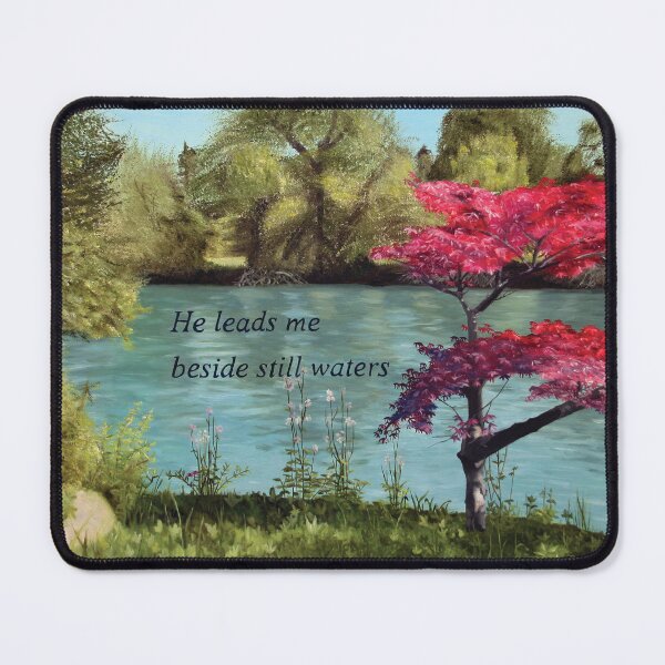 Item preview, Still Waters Psalm designed and sold by JJulienArt.