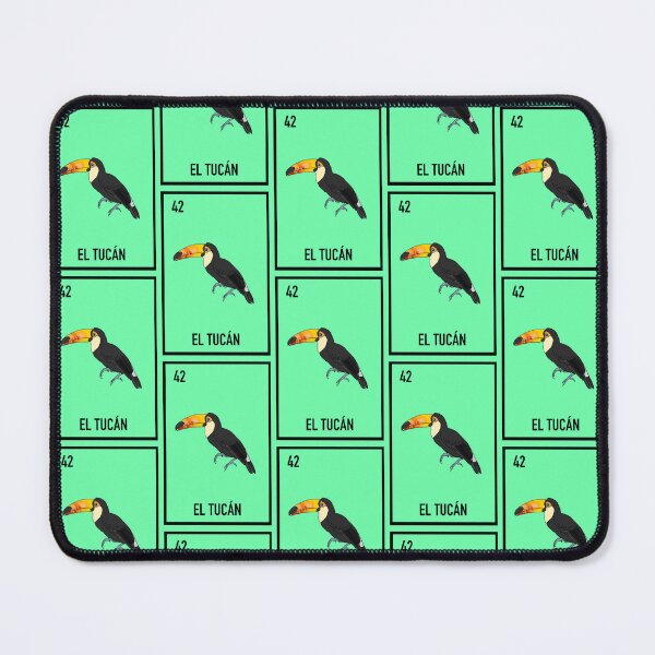 Item preview, 42 El Tucán , the toucan, loteria card animal loteria designed and sold by DarbyHunterArt.
