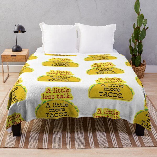 Item preview, Taco Lover Talk Less Eat More Tacos Fun Mexican Food Design designed and sold by Bill Herrin.