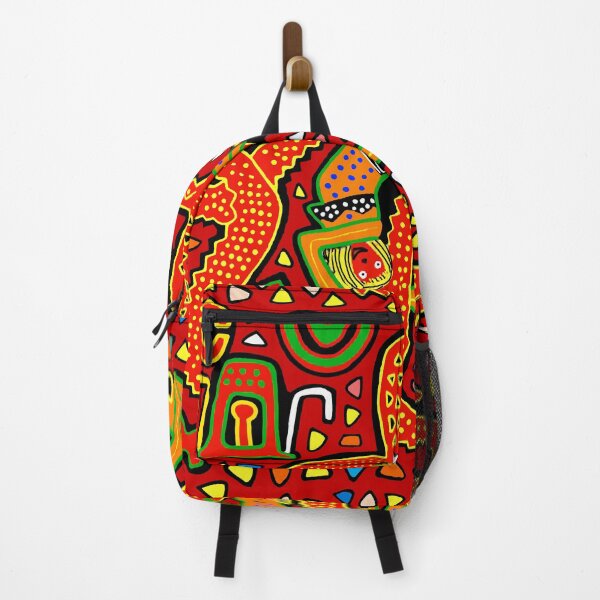 Item preview, Kuna Octopus Attack Mola - Red designed and sold by ESPRIT MYSTIQUE.