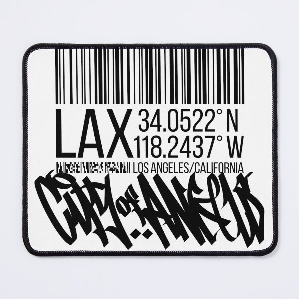 Item preview, Los Angeles, CA (black) designed and sold by ICYMI-DZNS.