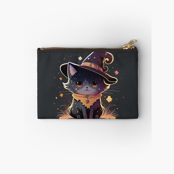 Item preview, Cute Cat Wearing Witches Hat designed and sold by Asuka-Chan.