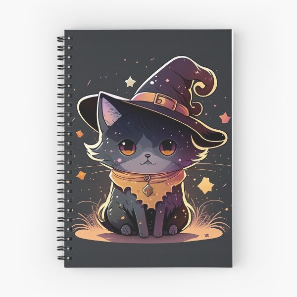 Item preview, Cute Cat Wearing Witches Hat designed and sold by Asuka-Chan.