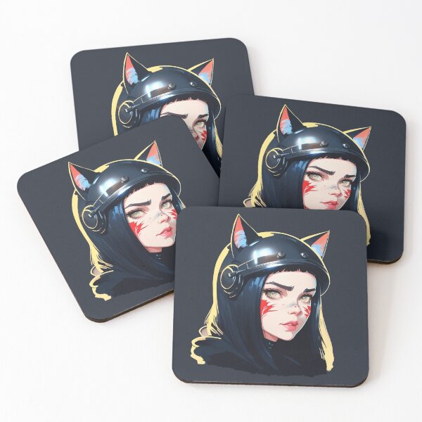 Item preview, Black Cat Vintage Eighties Style 5 designed and sold by HiPolly.