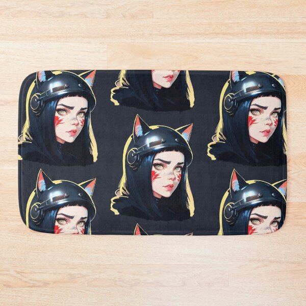 Item preview, Black Cat Vintage Eighties Style 5 designed and sold by HiPolly.