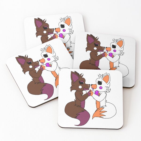 Item preview, Lesbian Foxes - Lolbit and Fenneca designed and sold by StrayCatst.