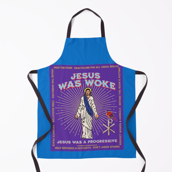 Item preview, PMD00780 Progressive Movement Designs Jesus Was Woke design shows you are woke and support progressive policy goals for Christian progressive Democrats Independents and Bernie Sanders supporters designed and sold by ProgressiveLeft.