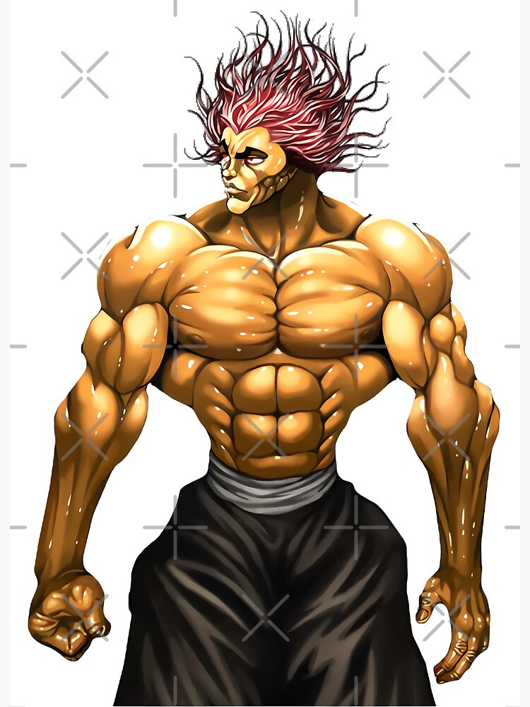 Yujiro Hanma Poster | Baki The Grappler Anime Posters