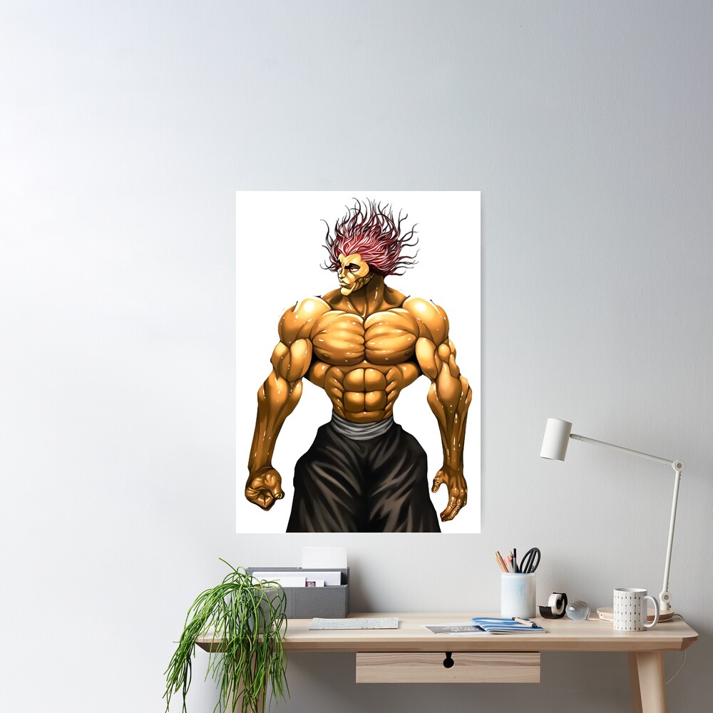 Yujiro Hanma Baki Anime Girl Gift Poster for Sale by Spacefoxart