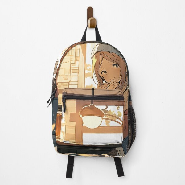 Item preview, Captivating LoFi Art: A Serene Girl in a Cozy Cafe Ambience designed and sold by Dream-Palette.
