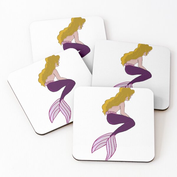 Item preview, Little Mermaid with a Plum Tail designed and sold by JAHahn.