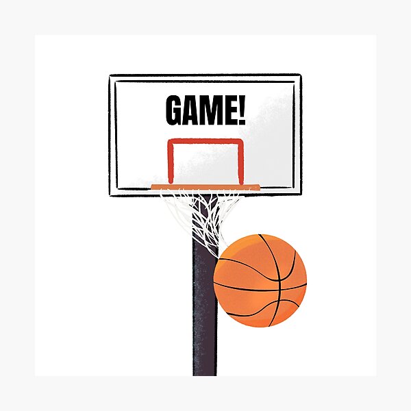 Item preview, Basketball GAME!  designed and sold by digidrawdude.