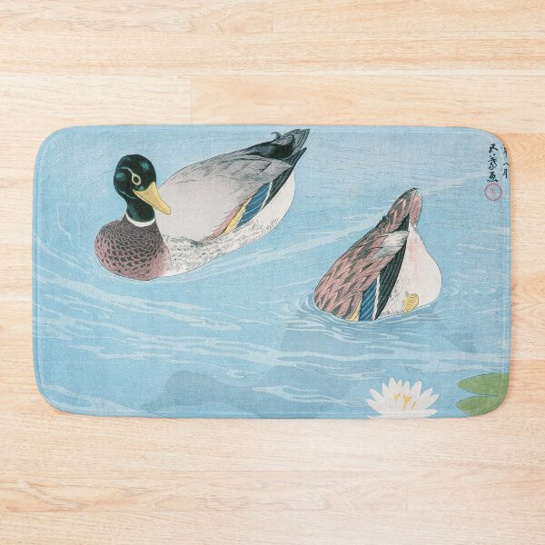 Item preview, Japanese Painting Two Ducks Bathing designed and sold by katzteeshop.