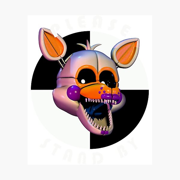 FNAF World Lolbit Photographic Print for Sale by luckyemily1231