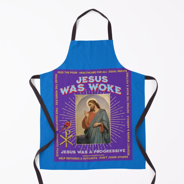 Item preview, PMD00782 Progressive Movement Designs Jesus Was Woke design shows you are woke and support progressive policy goals for Christian progressive Democrats Independents and Bernie Sanders supporters designed and sold by ProgressiveLeft.