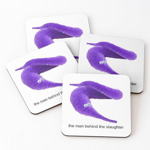 Item preview, purple worm=the man behind the slaughter designed and sold by StrayCatst.