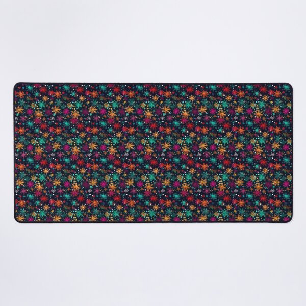 Artikelvorschau, Pattern Colorful Winter Snowflakes Cartoon Style entworfen und verkauft von Arncil.