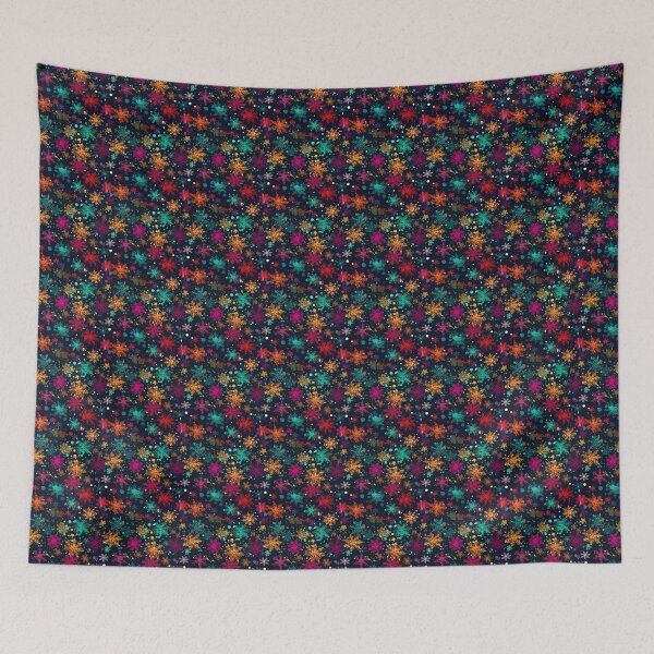 Item preview, Pattern Colorful Winter Snowflakes Cartoon Style designed and sold by Arncil.