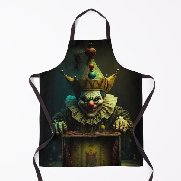 Artikelvorschau, Gruseliger Jack-in-the-Box-Clown 1 entworfen und verkauft von Space-Yeti.