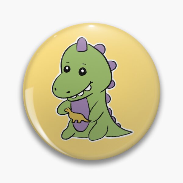 Item preview, Dino with Dino Nugget designed and sold by KaitlynTTran.