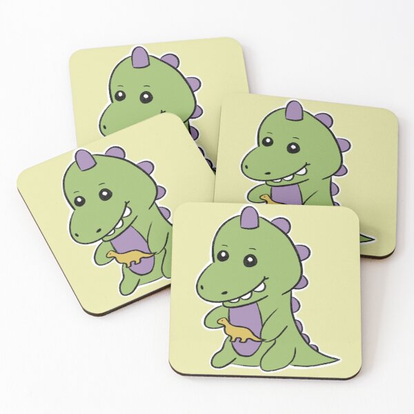 Item preview, Dino with Dino Nugget designed and sold by KaitlynTTran.