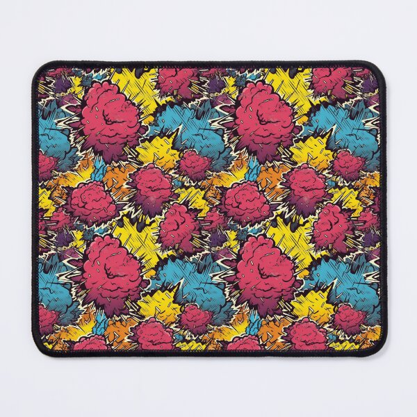 Item preview, Pattern Comic Vibrant Explosions Cartoon Style designed and sold by Arncil.