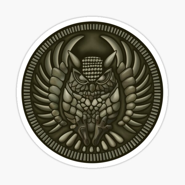 Court of Owls Coin Sticker