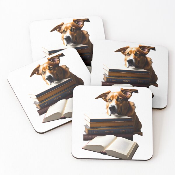Item preview, Dog Coffee Books and justice  designed and sold by mtamri.