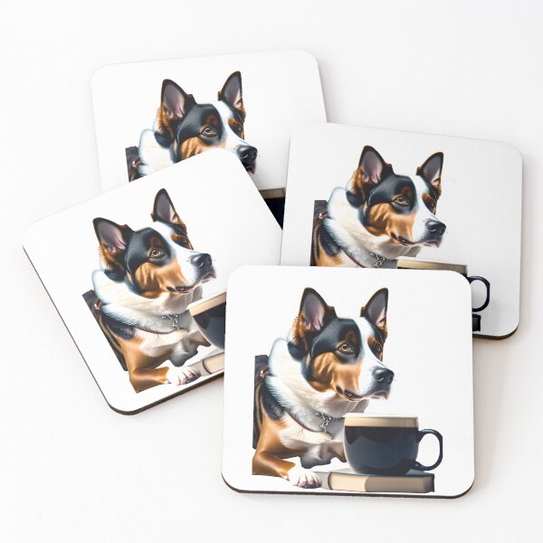 Item preview, Dog Coffee Books and justice  designed and sold by mtamri.