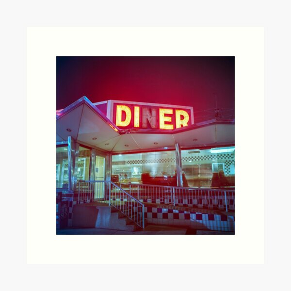 Vista previa del artículo con la obra «Old Diner», diseñado y vendido por Daniel Regner.