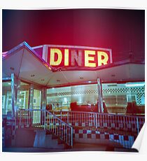 Old Diner Poster