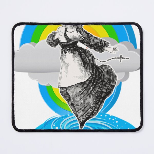 Item preview, Rainbow with Nun designed and sold by xawonep9.