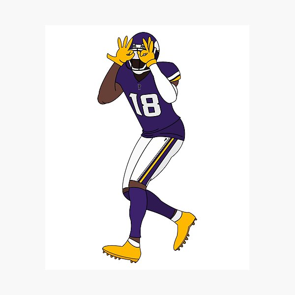 Kids/Toddlers Minnesota Vikings #18 Justin Jefferson Stitched