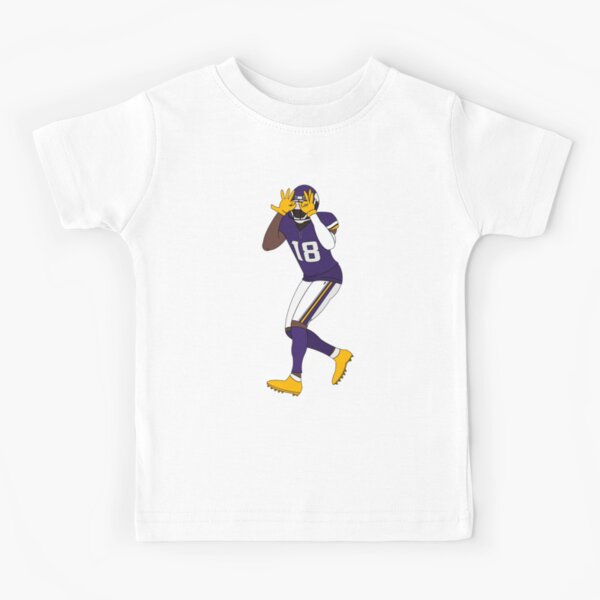 : Getting Griddy Youth Short Sleeve T-Shirt Funny endzone Dance  Performed by Vickings Justin Jefferson Athletic Heather: Clothing, Shoes &  Jewelry