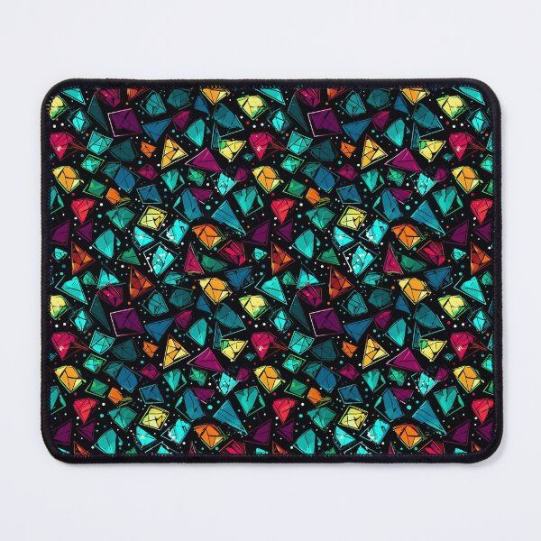 Item preview, Pattern Sparkling Shiny Gems Cartoon Style designed and sold by Arncil.