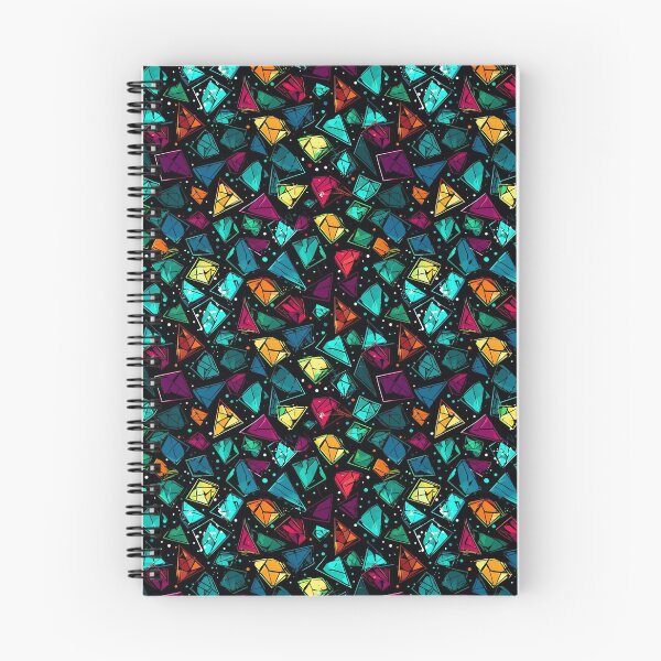 Item preview, Pattern Sparkling Shiny Gems Cartoon Style designed and sold by Arncil.
