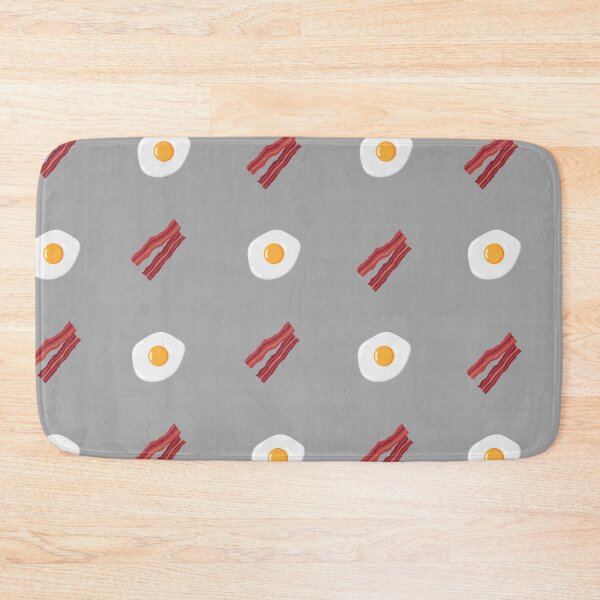 Item preview, Bacon and Eggs - Light Grey designed and sold by Ashleigh Bell.