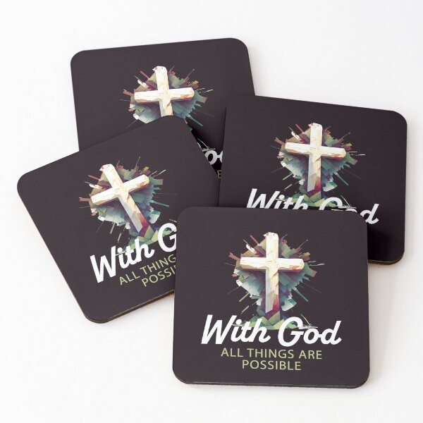Item preview, With God All Things Are Possible designed and sold by OneFineGem.