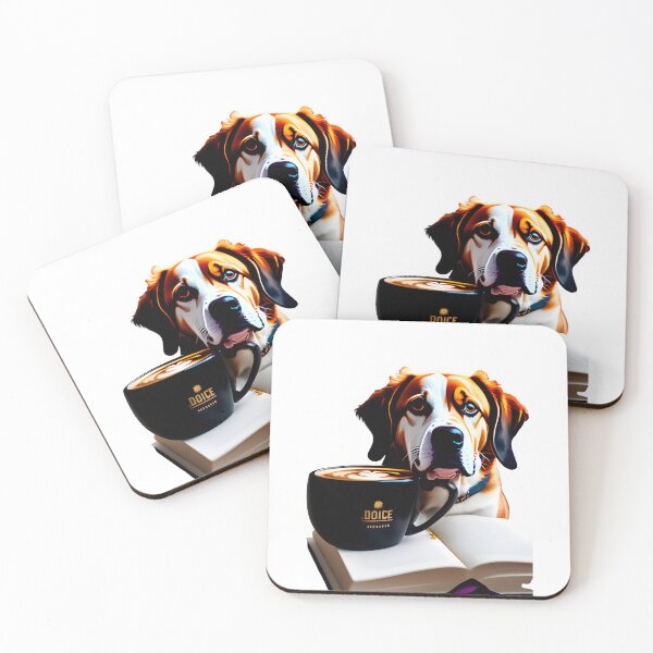 Item preview, Dog Coffee Books and justice  designed and sold by mtamri.